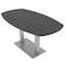 Skutchi Designs 33.5 in W, 69.5 in L, 29 in H, Engineered Wood Top, Grey HAR-ABOT-34X70-DOU-ASIANNIGHT - alternate 1